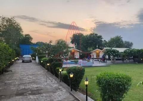 Luxury Farmhouse In Chhatarpur With Pool Új-Delhi Kültér fotó